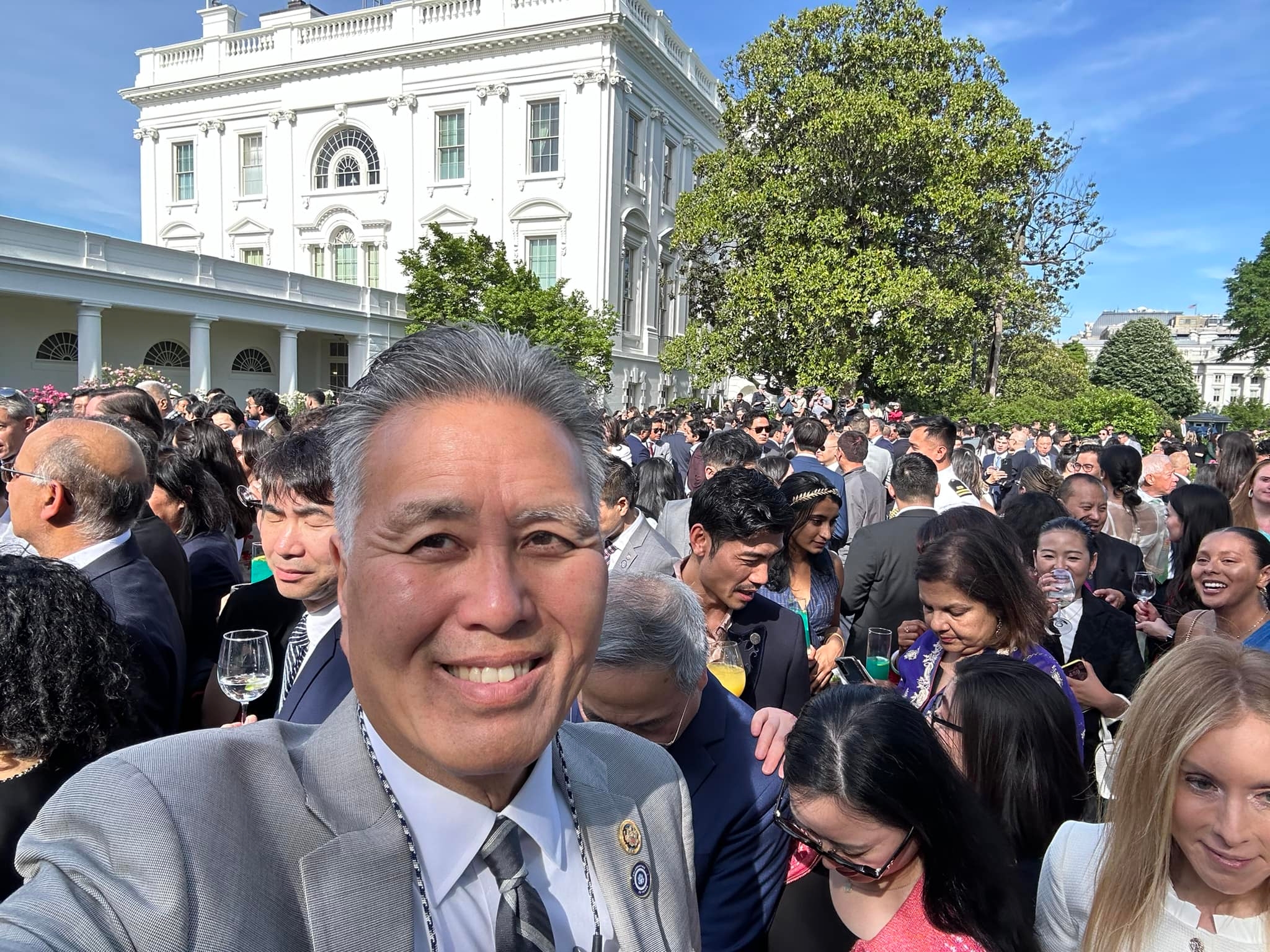 Mark Takano at White House event