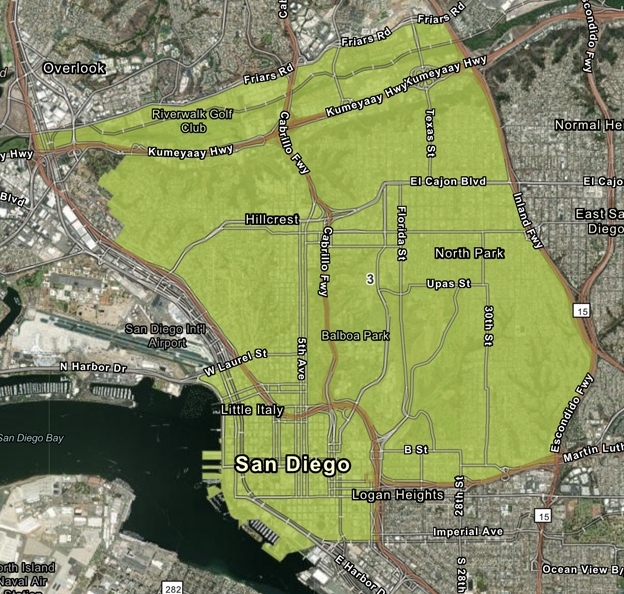 Map of Council District 3