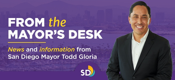 Office of San Diego Mayor Todd Gloria banner image