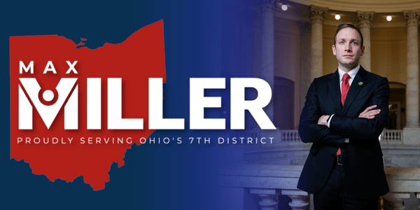 Rep. Max Miller newsletter banner image