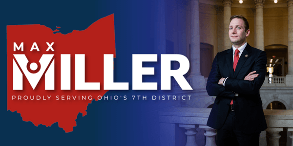 Rep. Max Miller newsletter banner image