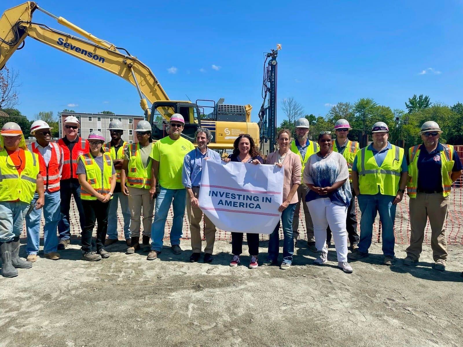 Rep. Sherrill visits union workers at Hudson River Tunnel construction site