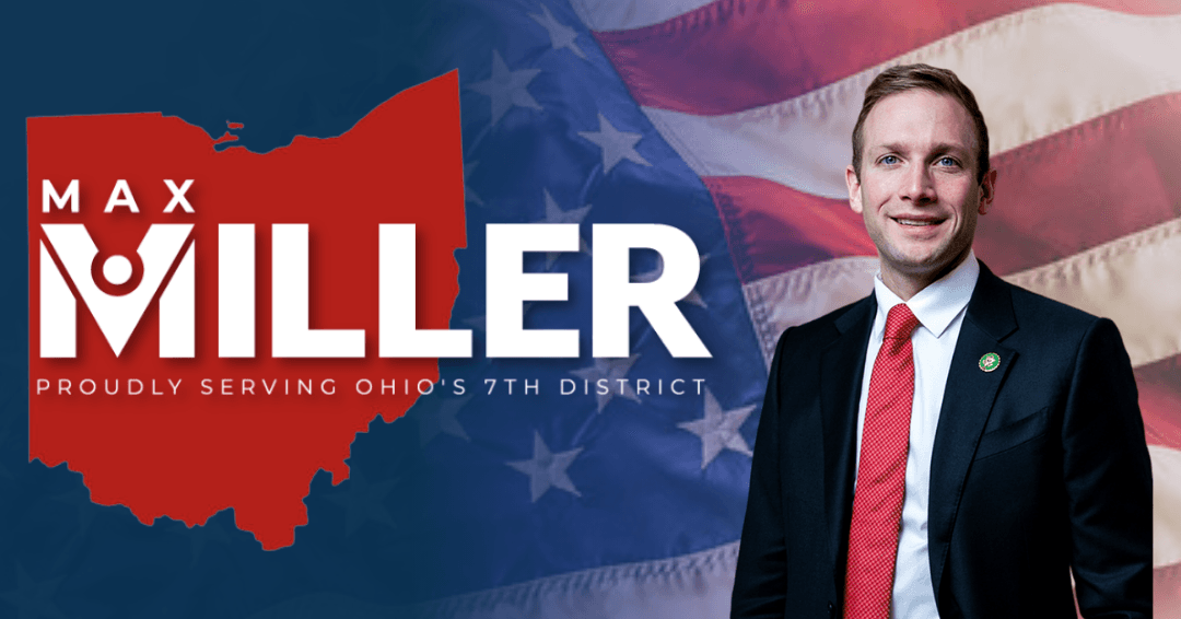 Rep. Max Miller newsletter banner image