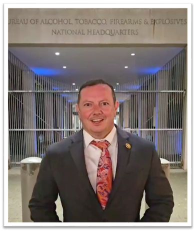 Rep. Burlison Making Announcement Outside ATF HQ