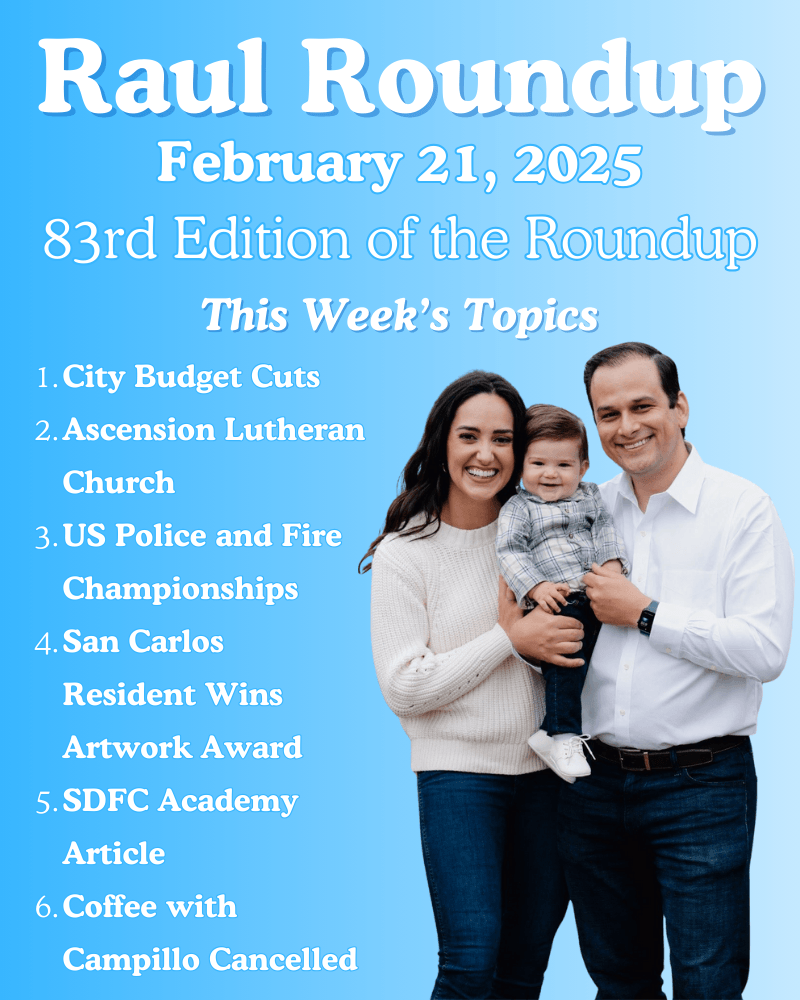 Office of San Diego City Councilmember Raul A. Campillo banner Image