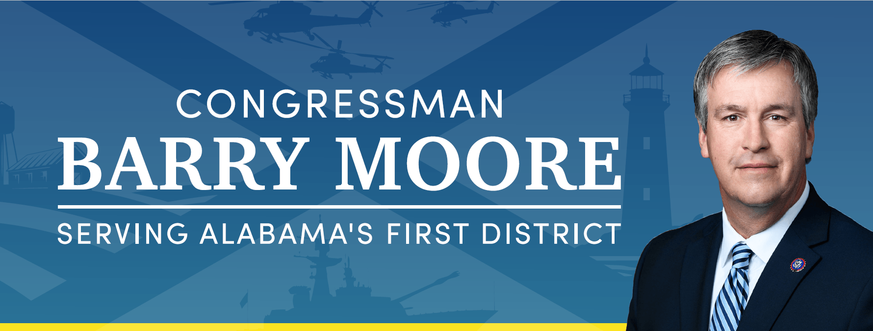 Rep. Barry Moore banner