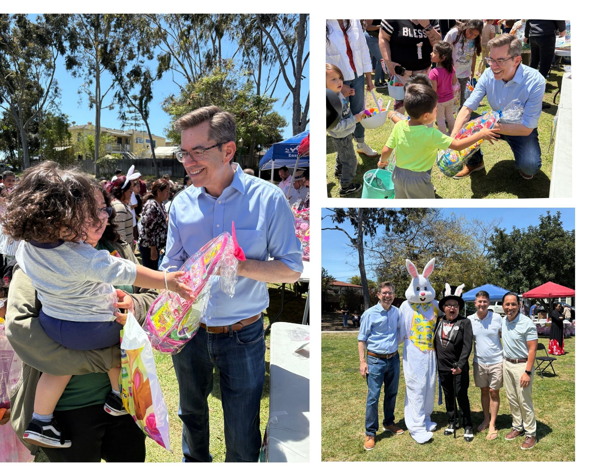 Councilmember Stephen Whitburn at South Park Dayside Walk