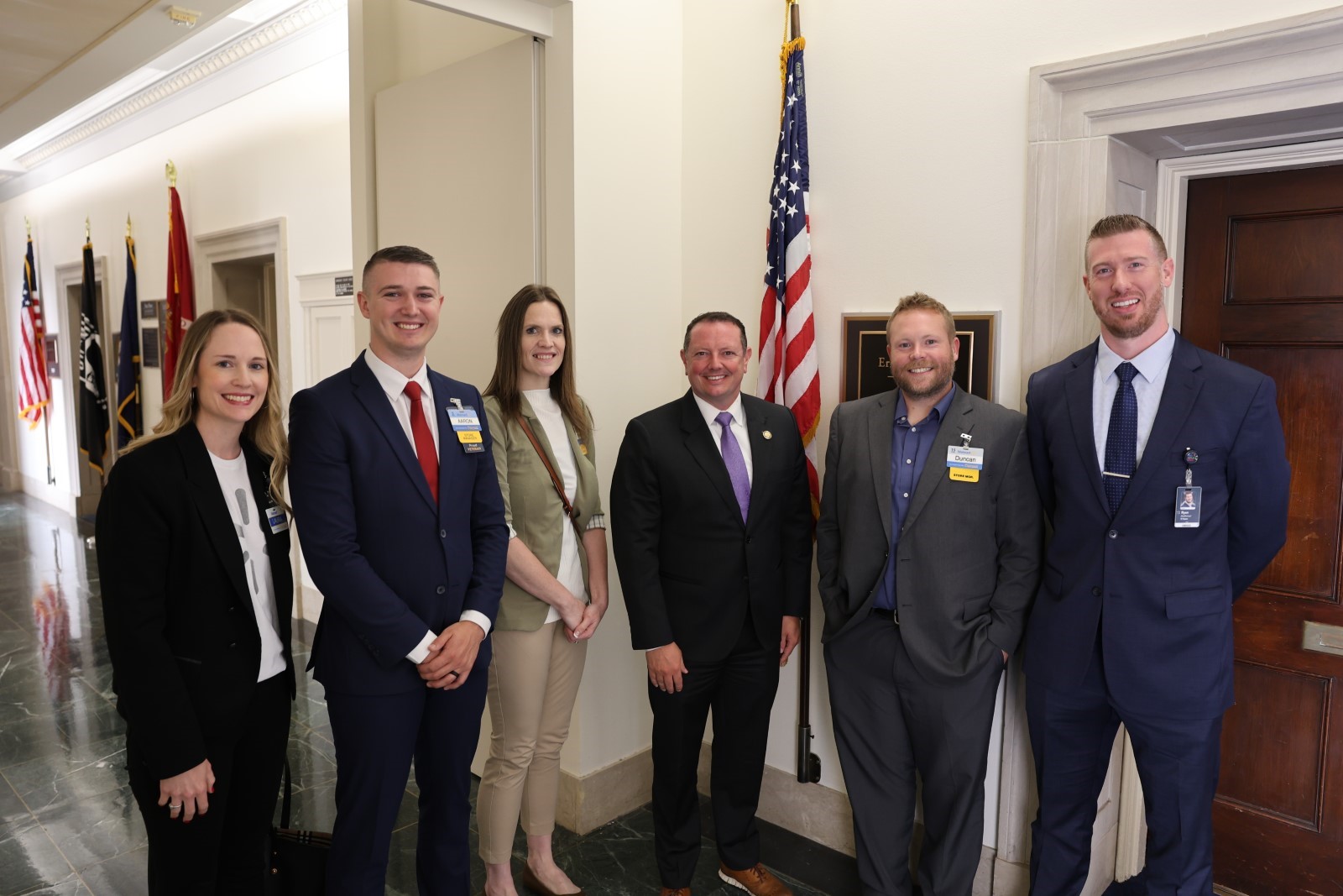 Photos with Rep. Burlison 