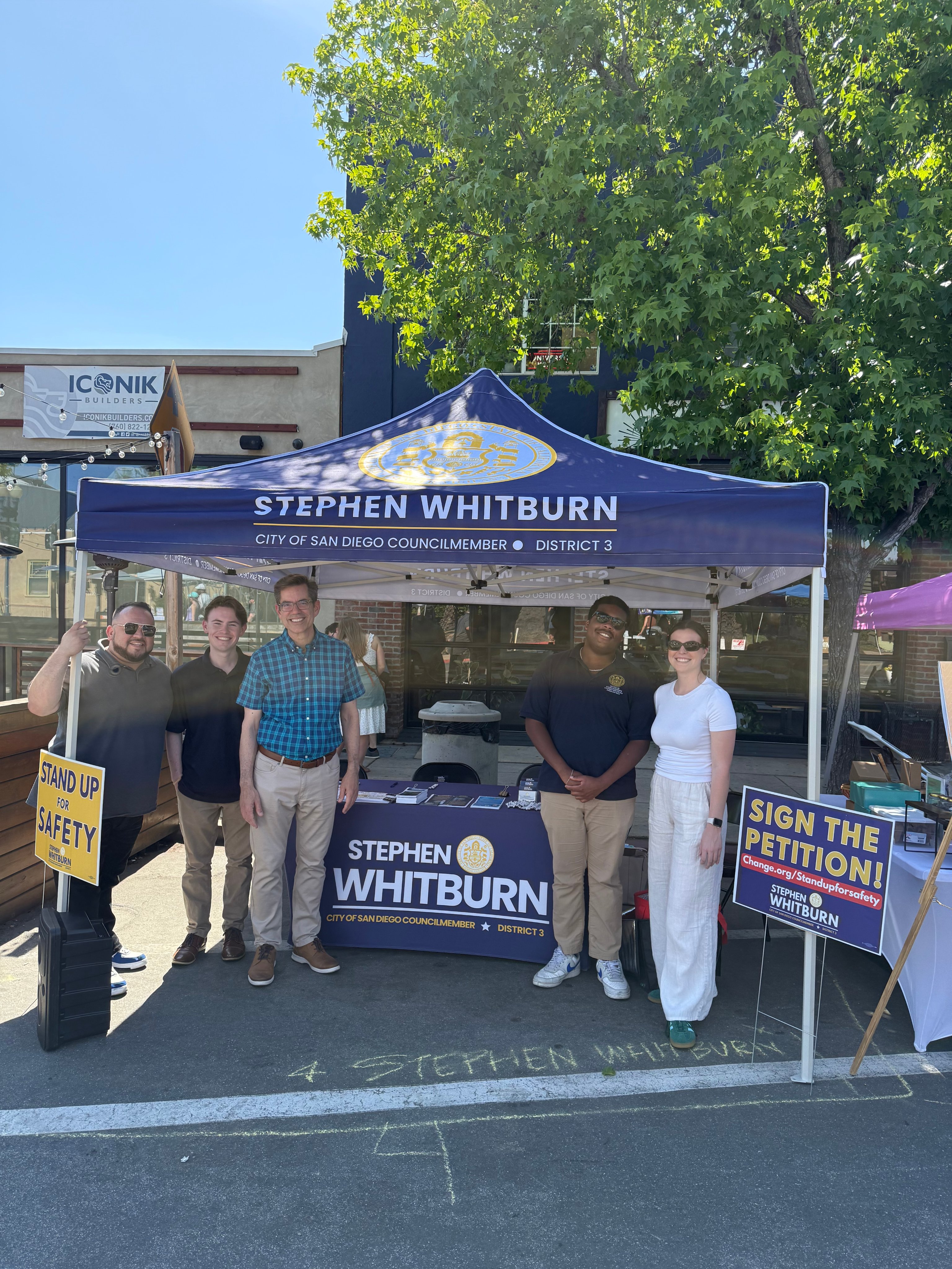 District 3 Community Team with Councilmember Whitburn