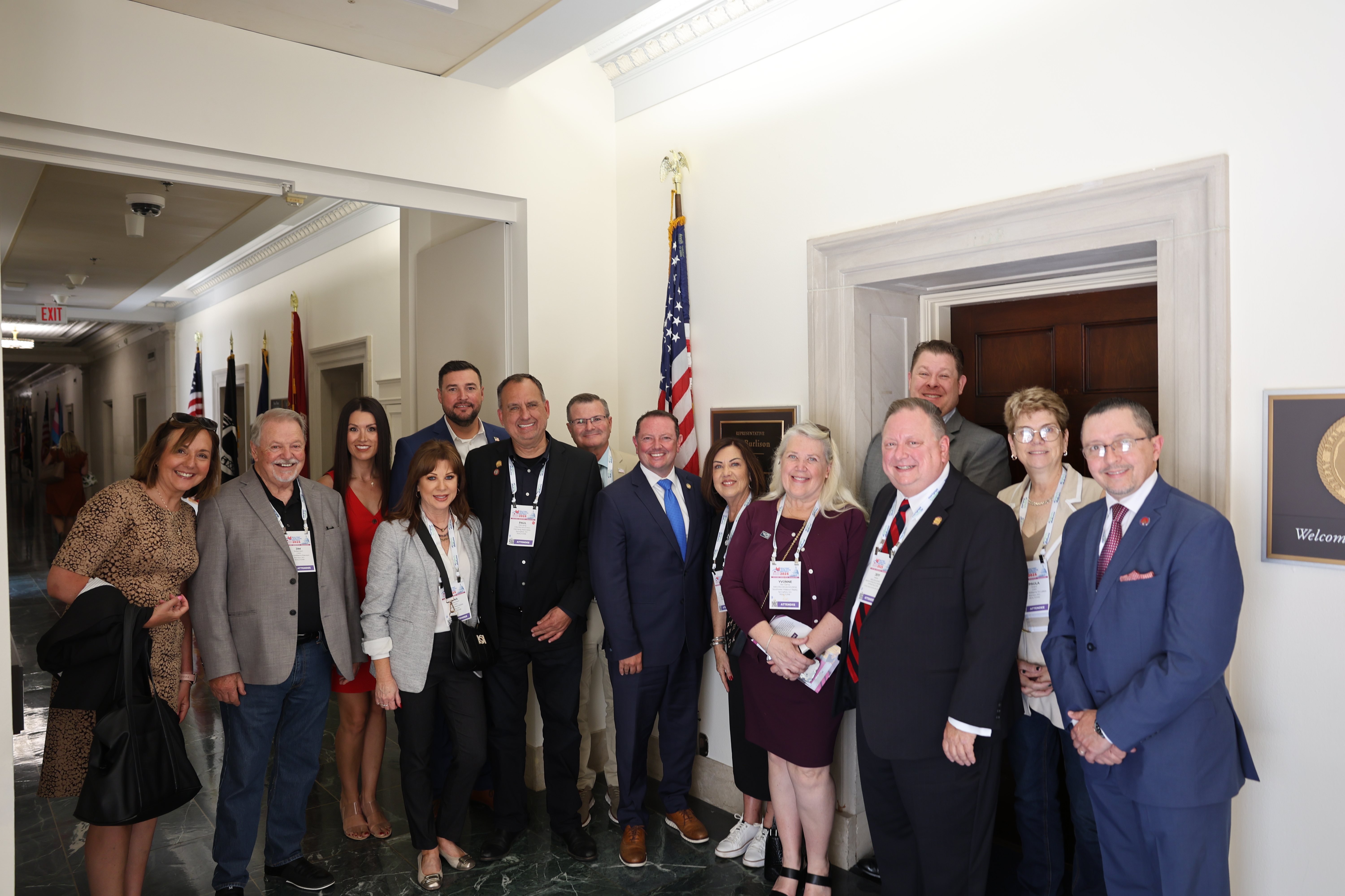 Photos with Rep. Burlison