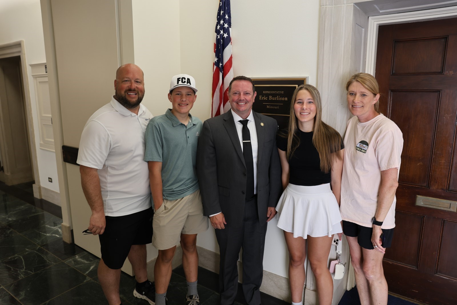 Photos with Rep. Burlison 