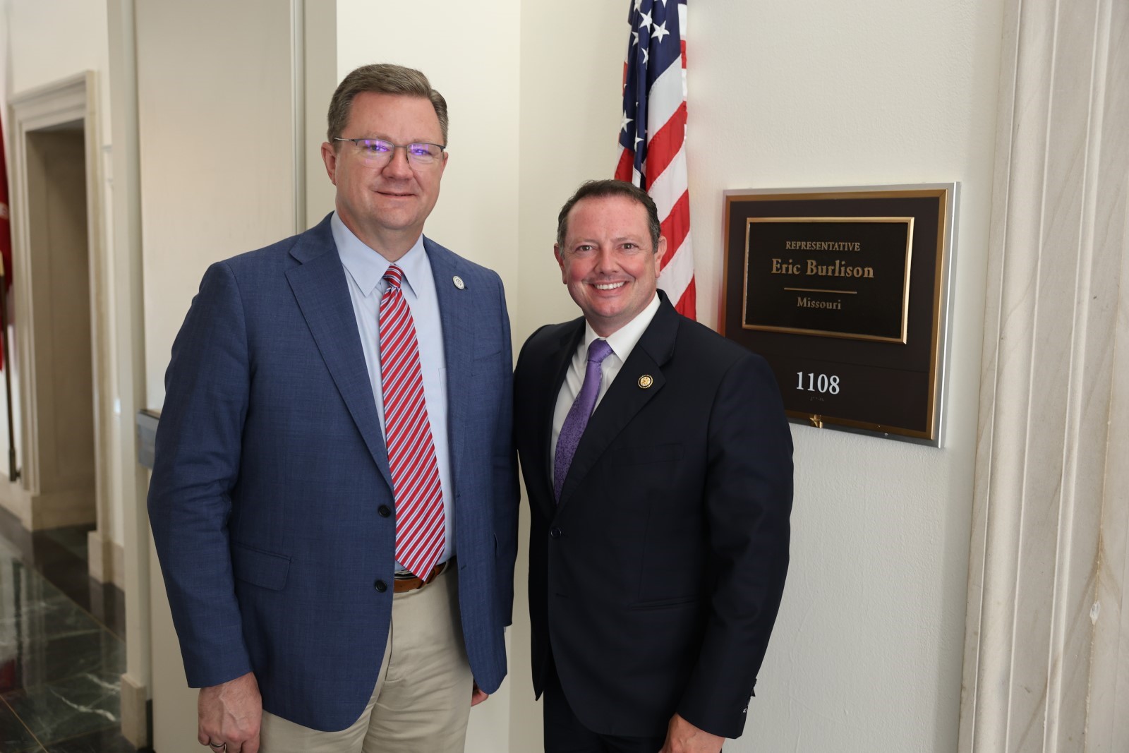 Photos with Rep. Burlison 