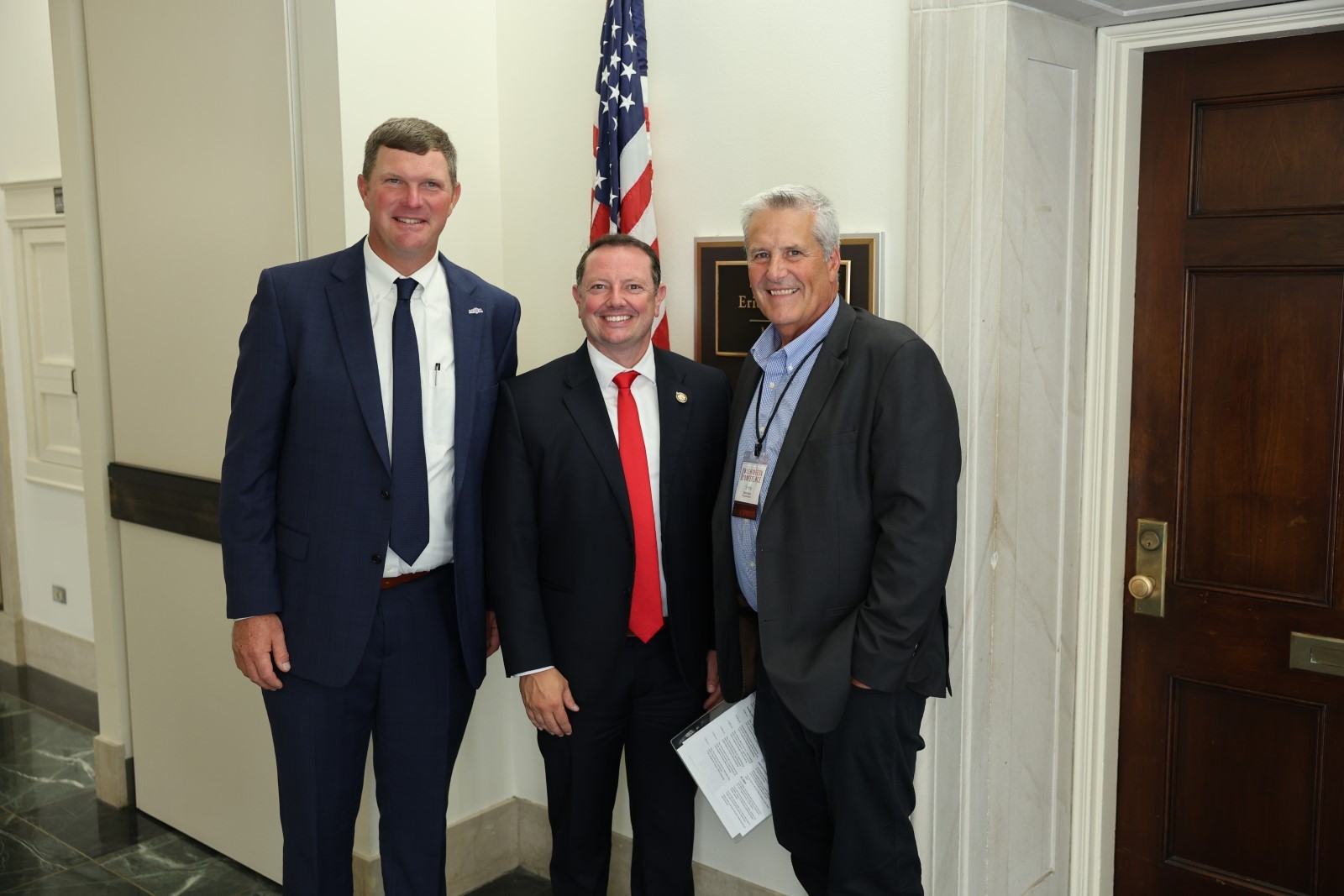 Photos with Rep. Burlison 
