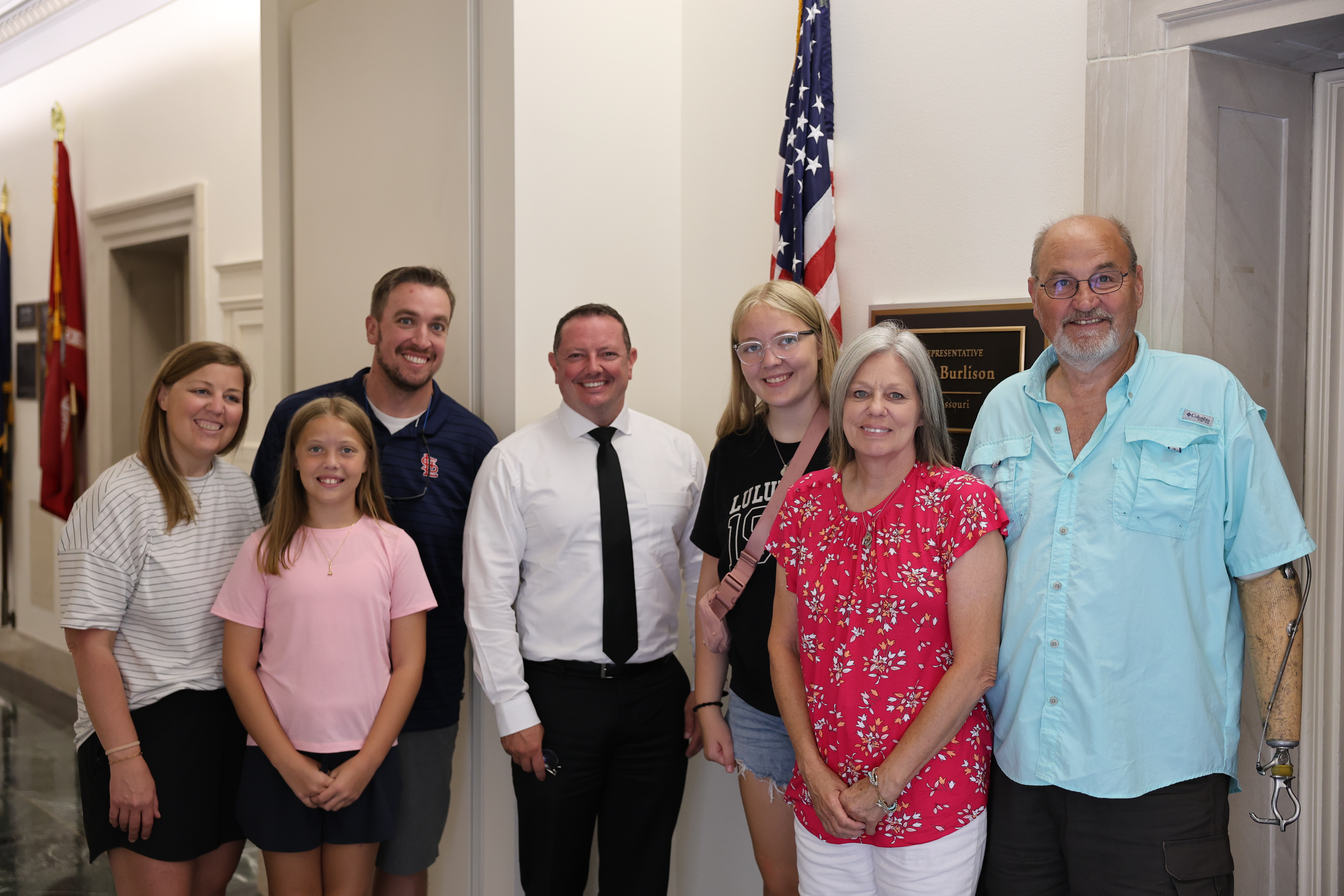 Photos with Rep. Burlison