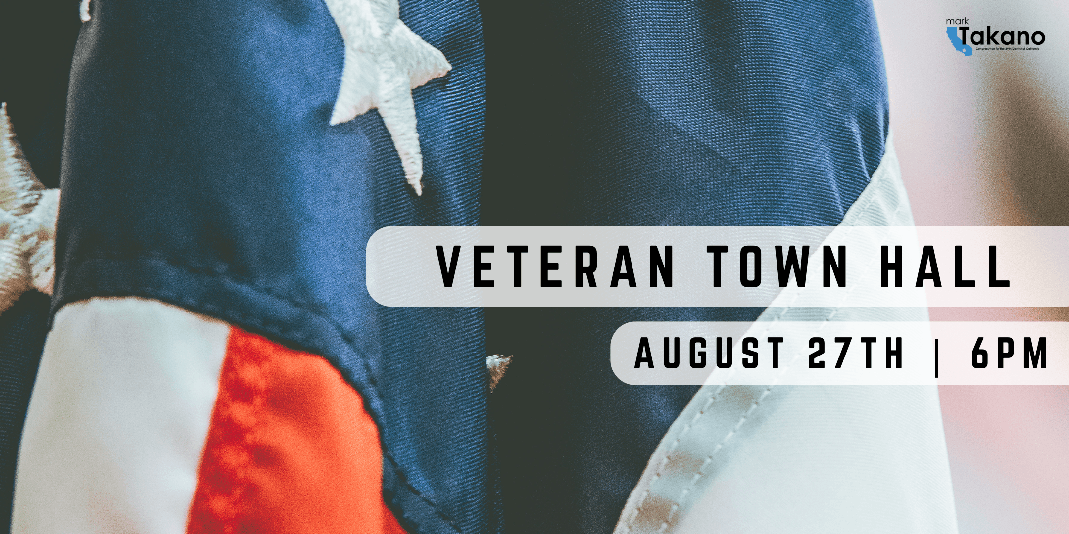 Invitation for a In-Person Town Hall at the Jurupa Valley City Hall
