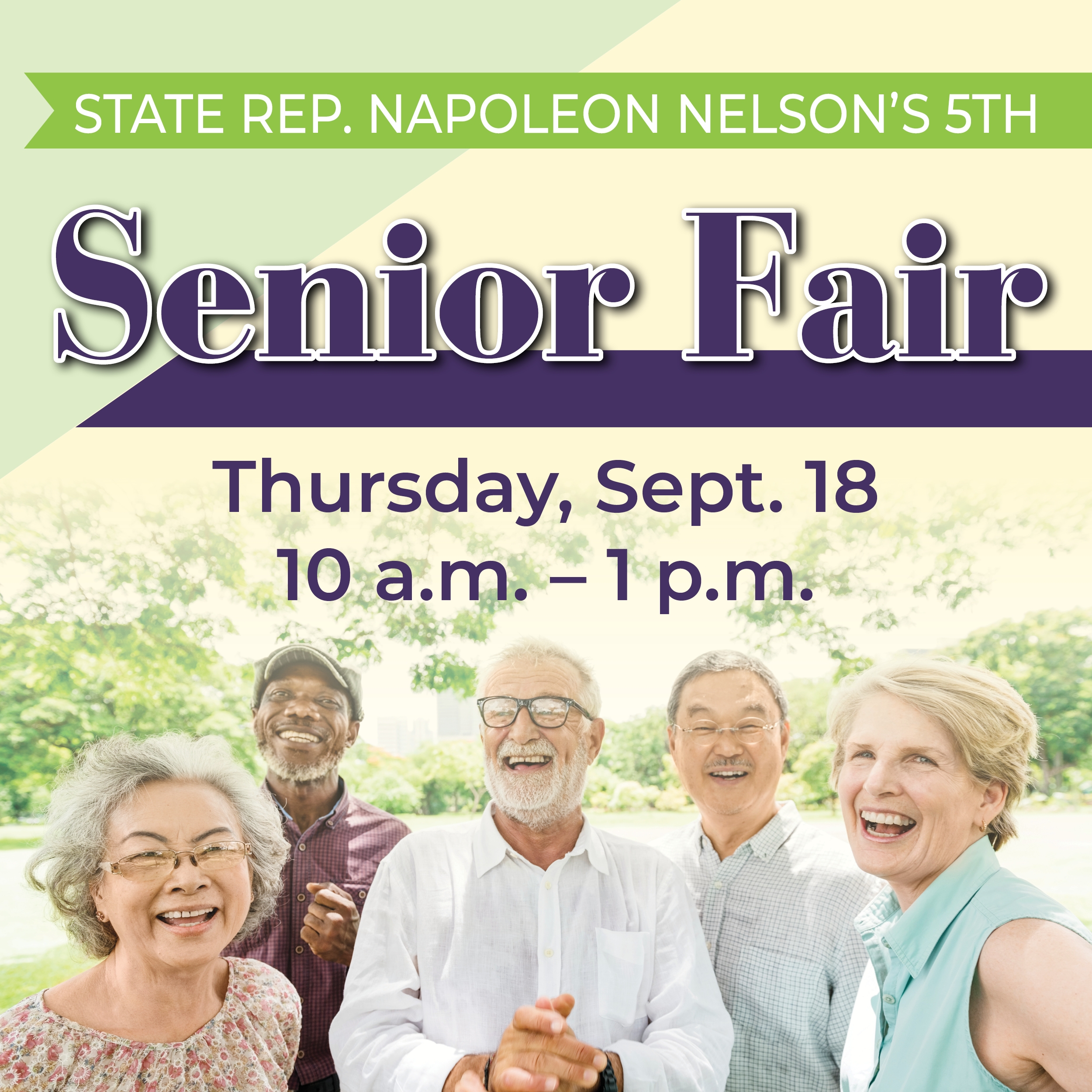 Senior fair RSVP banner