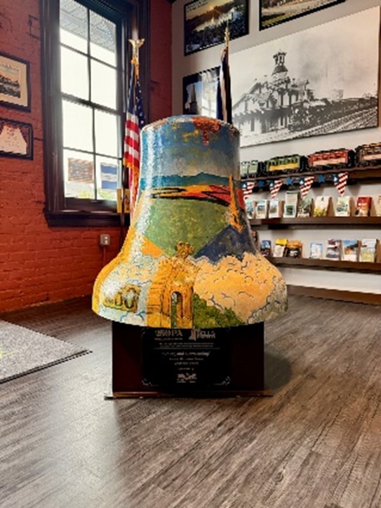 A picture of Luzerne County Bell.