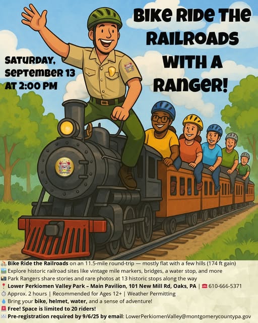 Bike Ride the Railroad with the Rangers