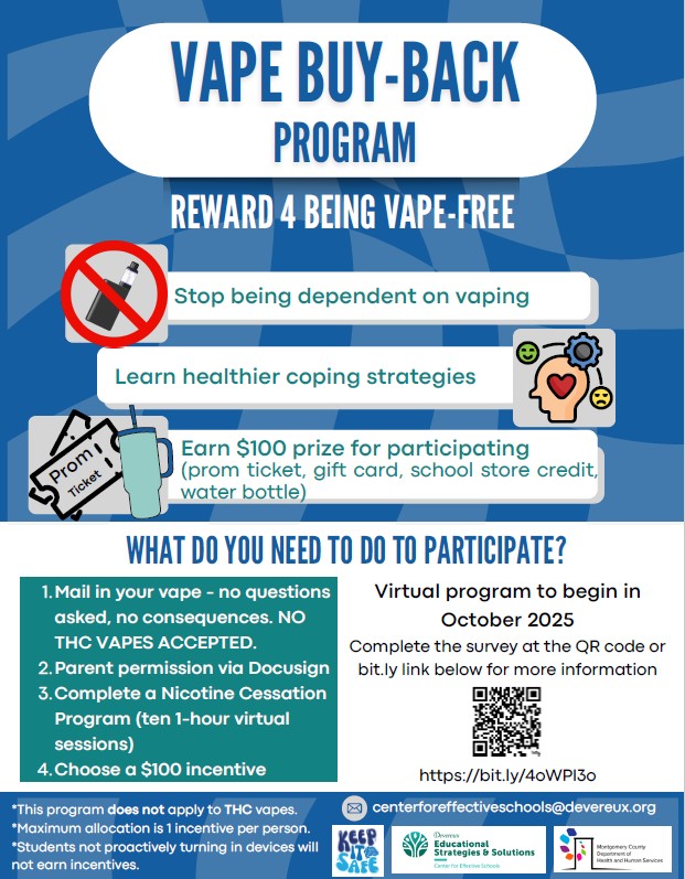 Montco Vape Buy Back Program
