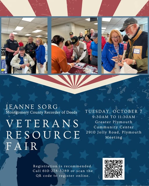 Montco Recorder of Deeds Veterans Resource Fair Flyer