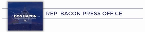 Rep. Don Bacon newsletter banner image