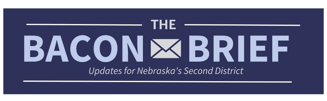 Rep. Don Bacon newsletter banner image