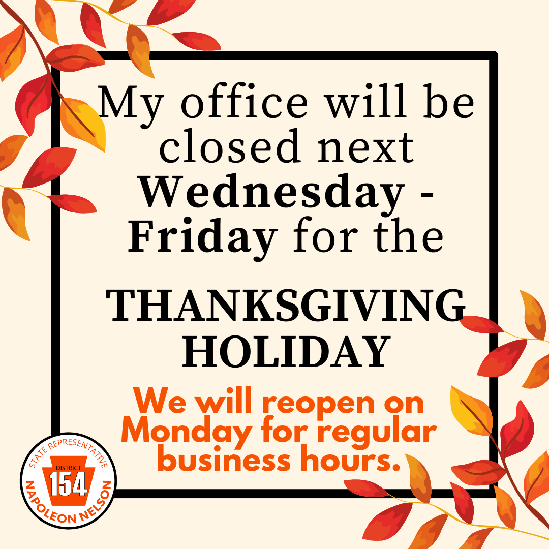 Closed for Thanksgiving 