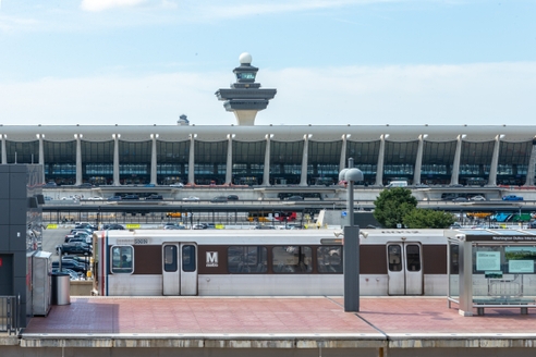 Dulles International Airport Metro Station
