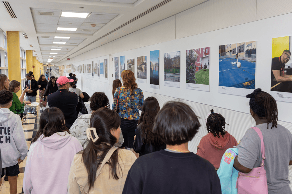 Reagan National Airport Youth Art Walk Hallway