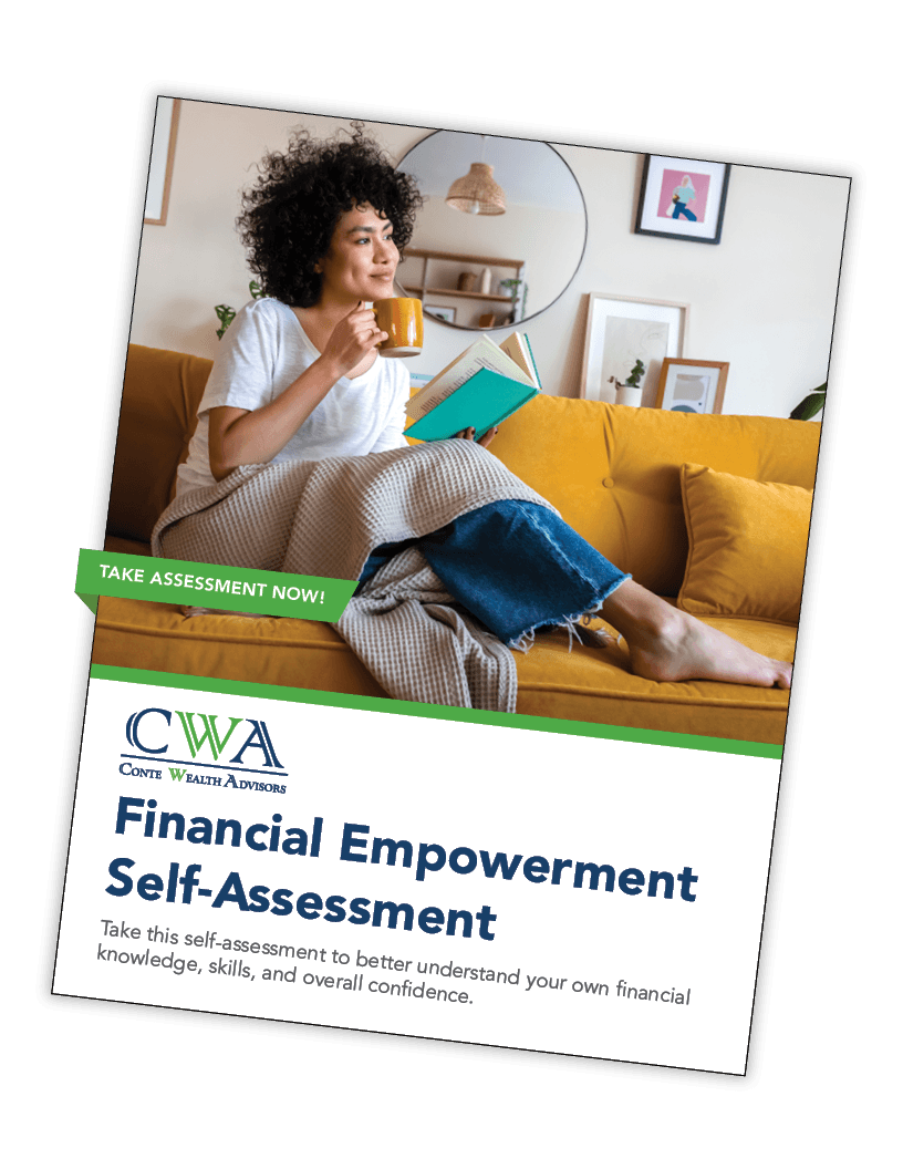 A blue geometric background book with text