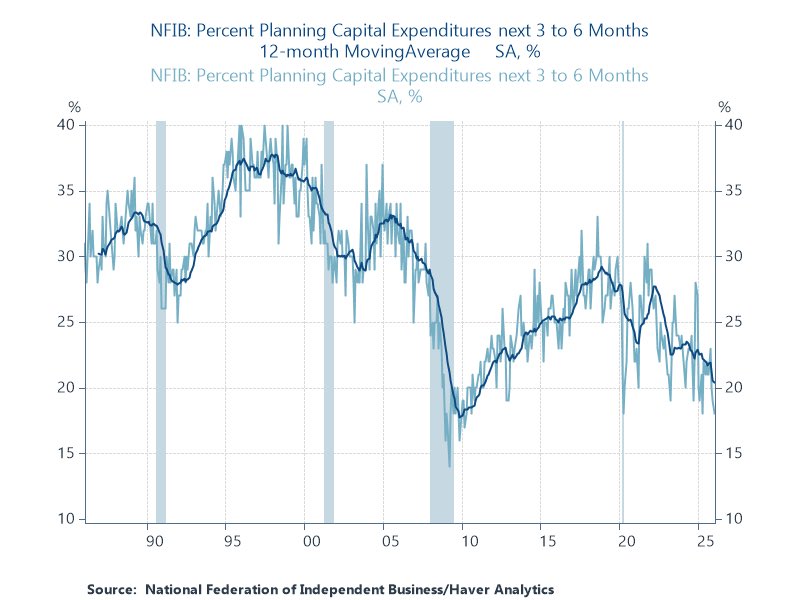 Small business capex chart