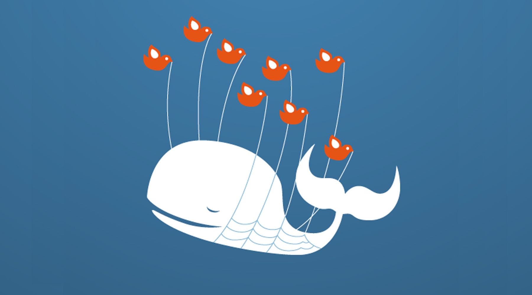 Twitter'ın ilk günlerinde sitenin yoğunluktan çöktüğü zamanlarda karşımıza çıkan bir grup kuş tarafından taşınan balina görseli, veya bilinen adıyla Fail Whale.