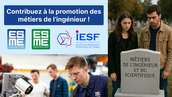 Contribuez à la promotion des métiers de l'ingénieur