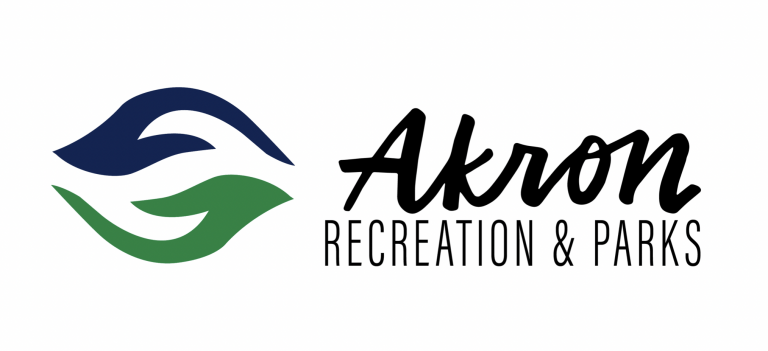 Akron Recreation and Parks logo.