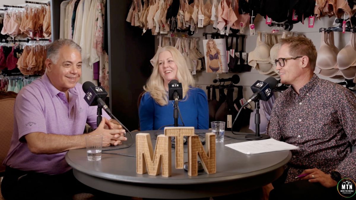 Move the Needle Podcast featuring Belle Lacet Lingerie fashion show