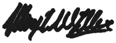 Rep. Max Miller signature image