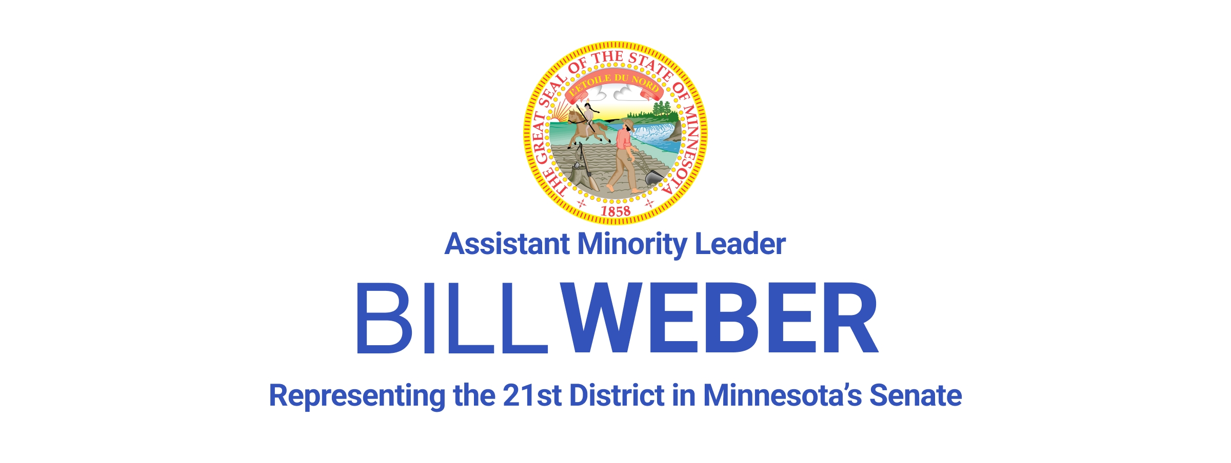 Minnesota Senate Assistant Majority Leader Bill Weber banner image