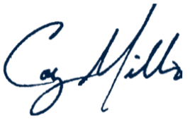 Rep Cory Mills signature image