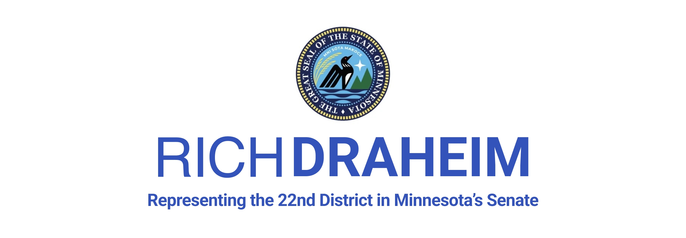 Minnesota Senator Rich Draheim banner image