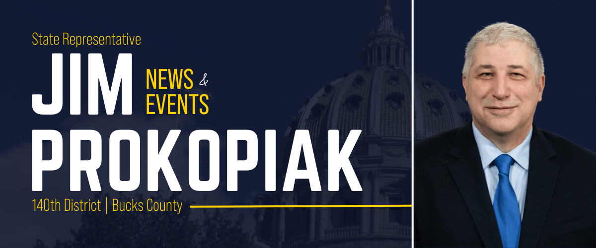 PA Representative Jim Prokopiak banner image