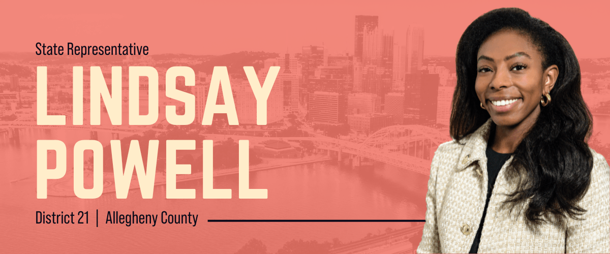 PA Representative Lindsay Powell banner image