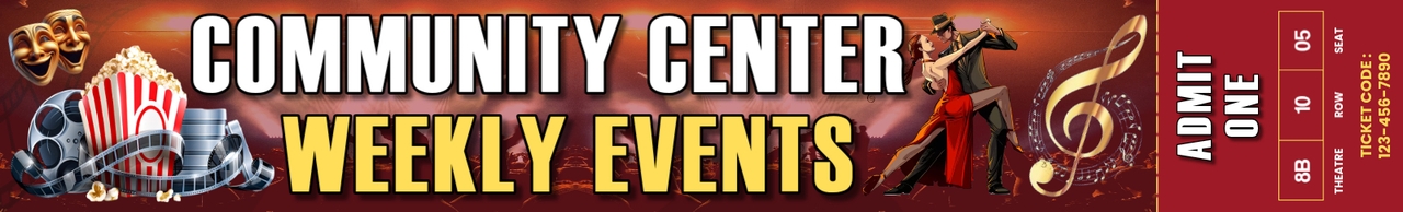 Community Center Weekly Events