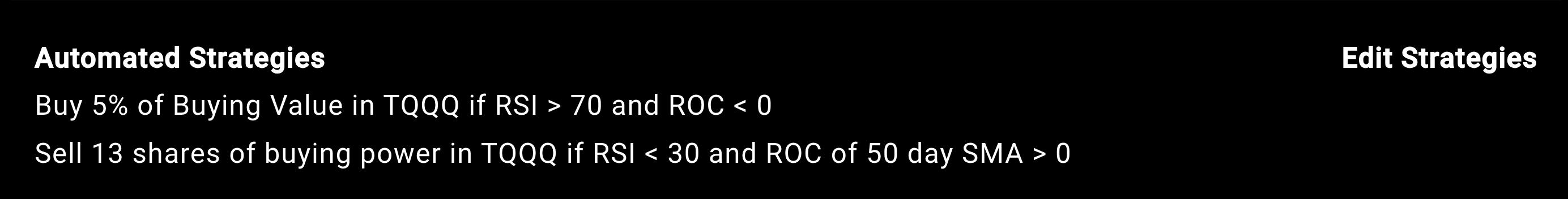 Recap — One and Done Optimization Rules
